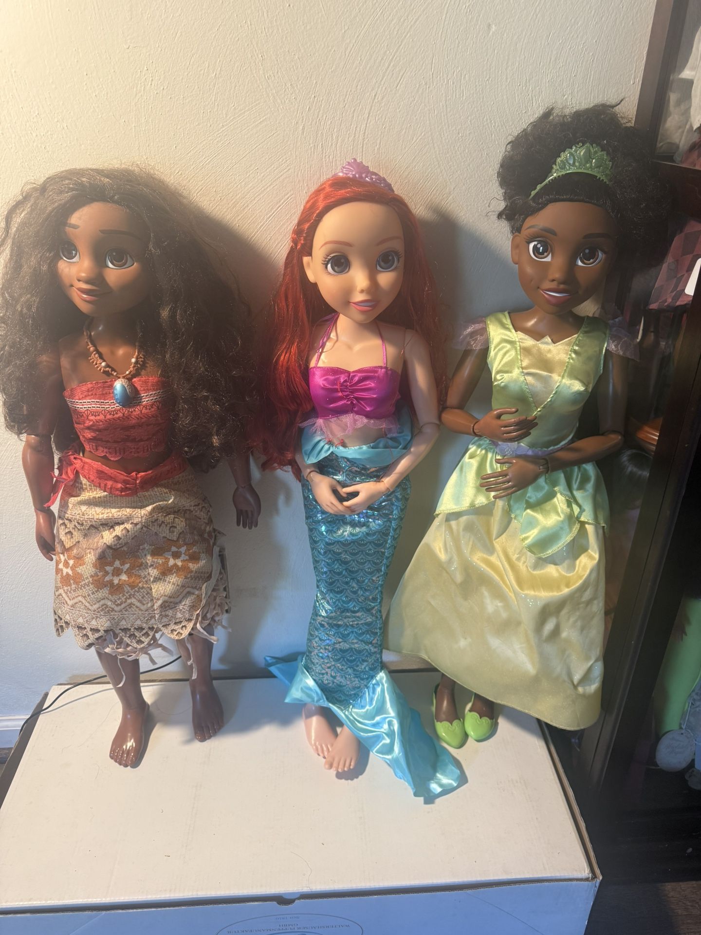 34” Disney Princess Dolls