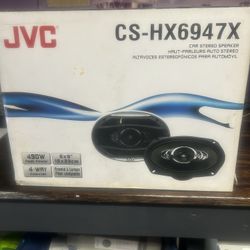 For Sale. JVC  6 X 9“ Car Stereo Speakers.