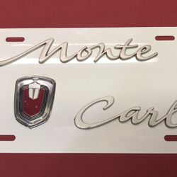 Monte Carlo Vanity Plate.