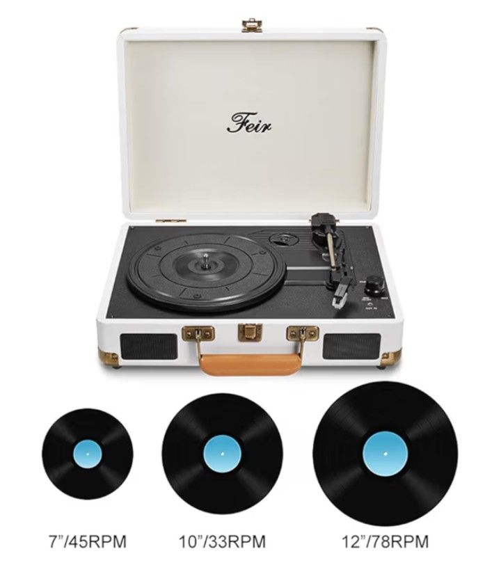 Vinyl Record Player "Portable"
