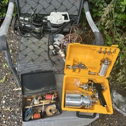 Airbrush Compressors And Guns
