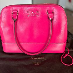Kate Spade Pink Handbag Authentic 