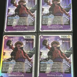 One Piece TCG / Cards - Monkey D Luffy SR - ST26-005. 