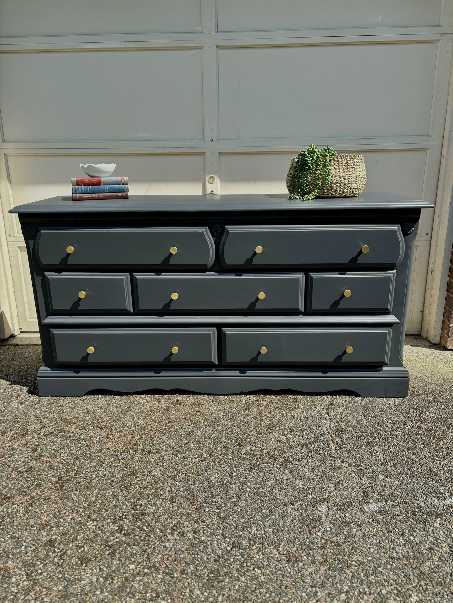 Vintage Solid Wood Dresser!