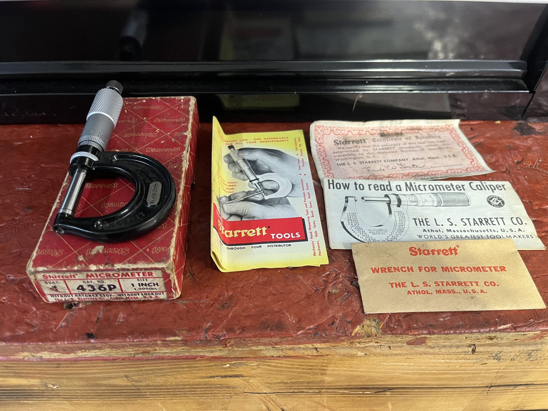 Starrett Metric Micrometer