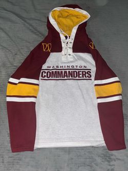 47 Brand Washington Commanders Superior Lacer Hockey Style Hoodie