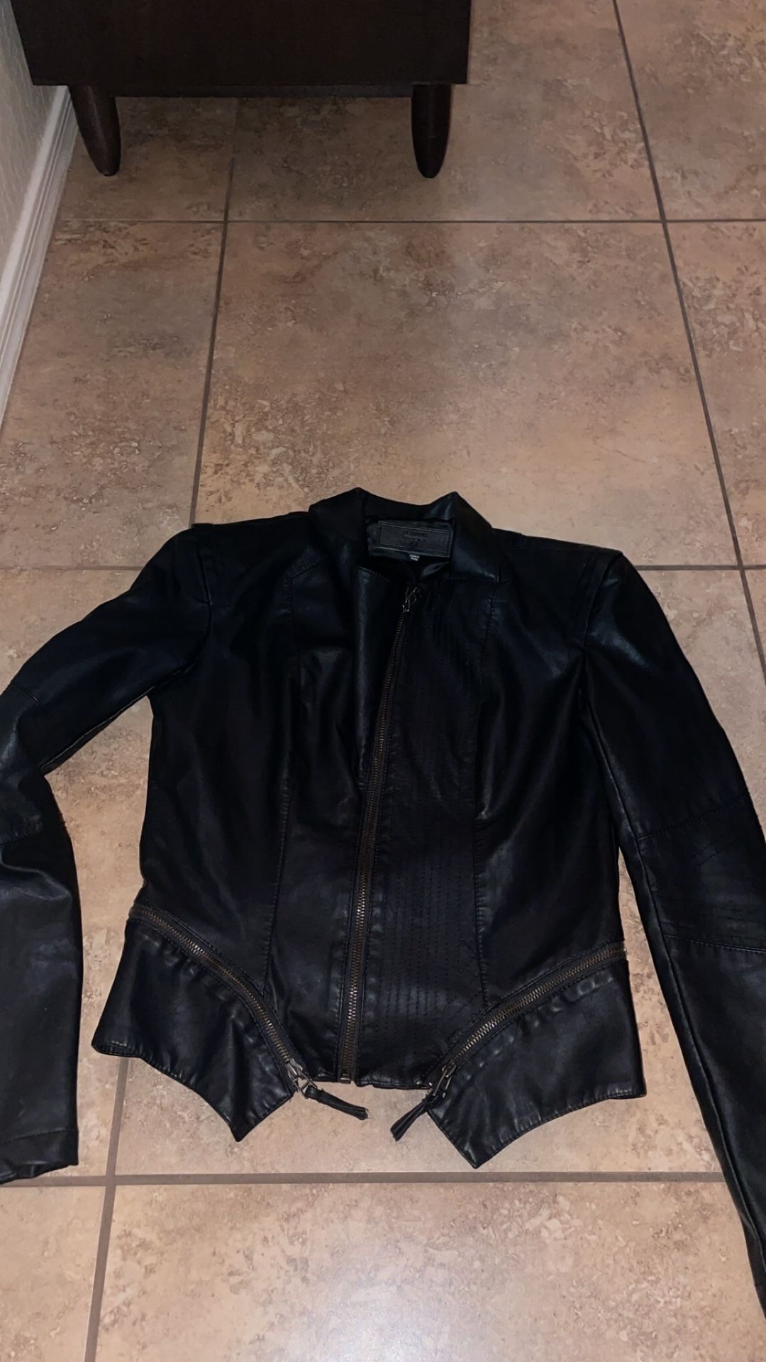 Leather jacket
