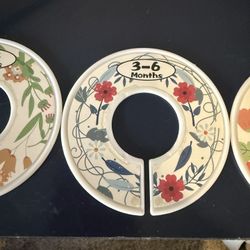 Closet Dividers Baby Clothes Organizers