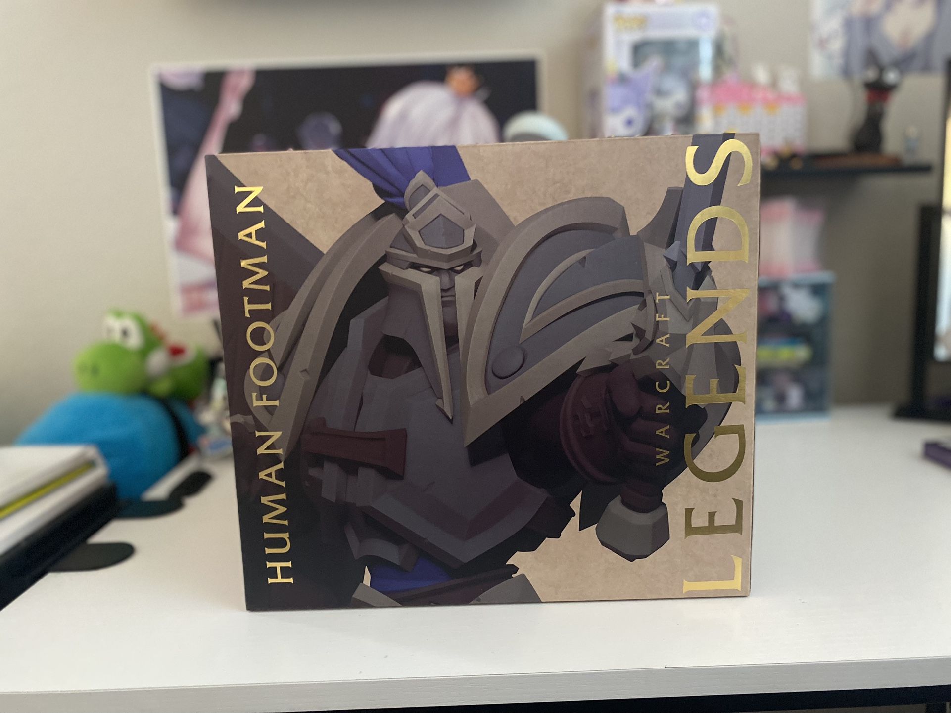 Warcraft Legends Human Footman Figure Human Footman Statue