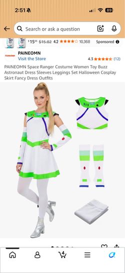 Toy Story - Buzz Lightyear Women’s Costume