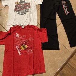 Blackhawks Apparel …. Read Description