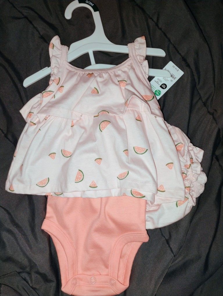 New Carter's Baby 3 Piece Set Size 3mos