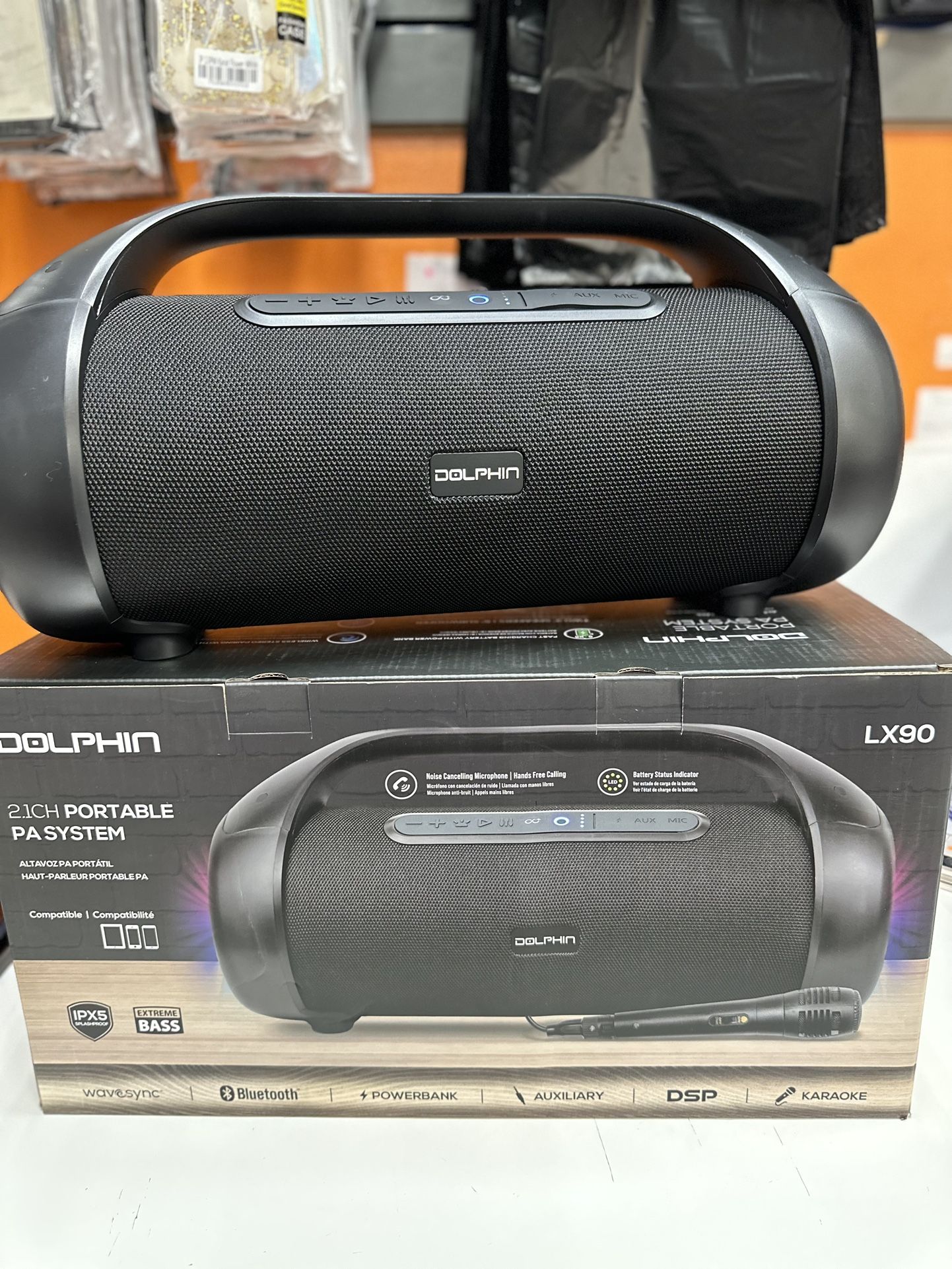BrandNew Dolphin 2.1ch Portable PA system LX90