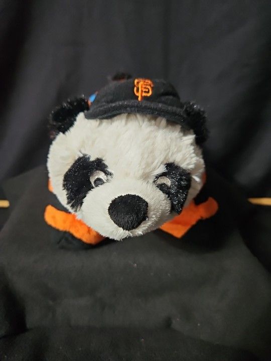 SF San Francisco Giants pillow pets panda pillow plush NWT