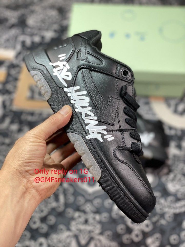 Off-White™ co Virgil Abloh Out Of Office Low-top Leather SneakersOOO 8