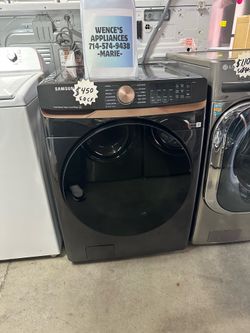 5.0 CUBIC FEET SAMSUNG FRONT LOAD WASHER