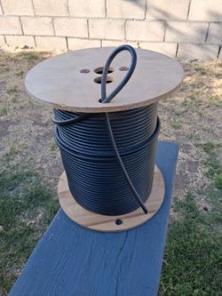 Coaxial.CATV WIRE approximately 500feet or more on the roll $75.00 obo