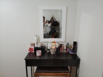 White Mirror By Home Decorators Collection