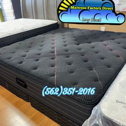 Beauty rest King Mattress And Box Set Luxury