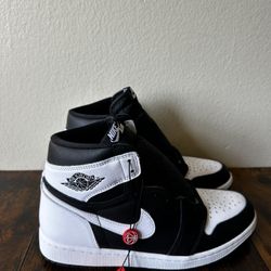 Jordan 1 High Black White Size 9.5 Men’s