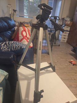 Camera tripod and flash accessories