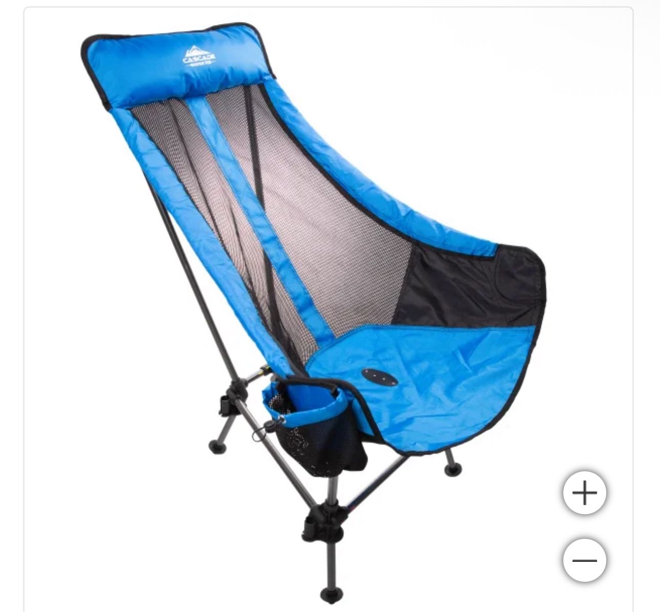 Cascade Mountain Tech Flex Height Sling Chair