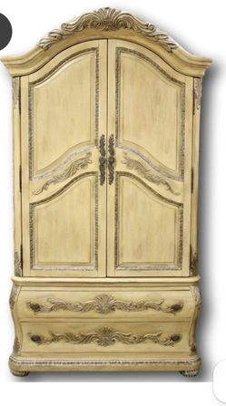 Schnadig-multi purpose Armoire-Cream