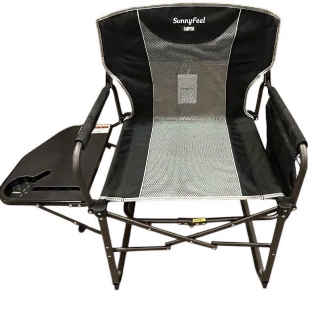 Set of 2 SunnyFeel Heavy Duty Director’s Chairs - NEW with Manuals!