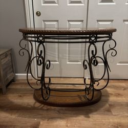 Entryway console table