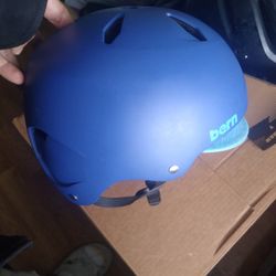 Bern Blue Helmet