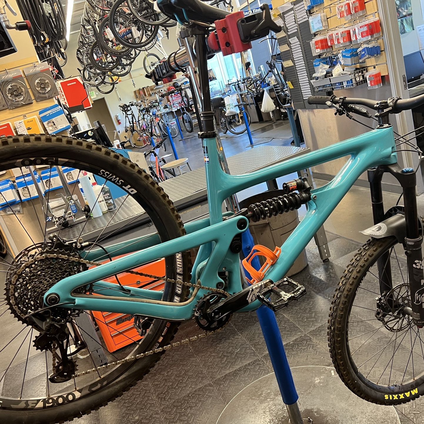 2020 Yeti SB-150 Turq C-1 XL Enduro Mtn Bike