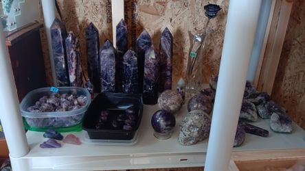 Crystals and jewelry jars