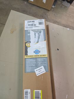 Cordless faux wood blinds