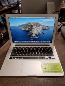 21 BATTERY CYCLES 2013 Apple MacBook Air 13.3" i5 8GB RAM 256GB SSD Webcam WiFi macOS Catalina NICE