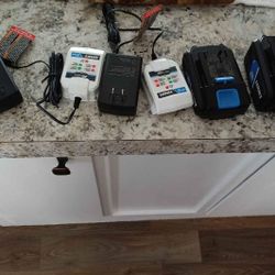 Hart Batteries And Fast Chargers 2.0 Ah And 4.0 Ah Set Of 2