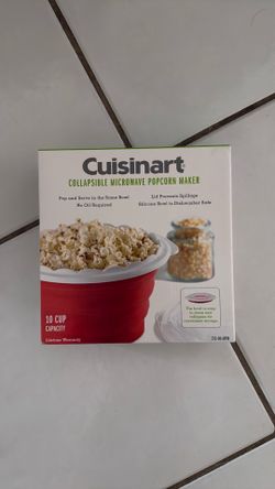 Collapsible Microwave Popcorn Maker