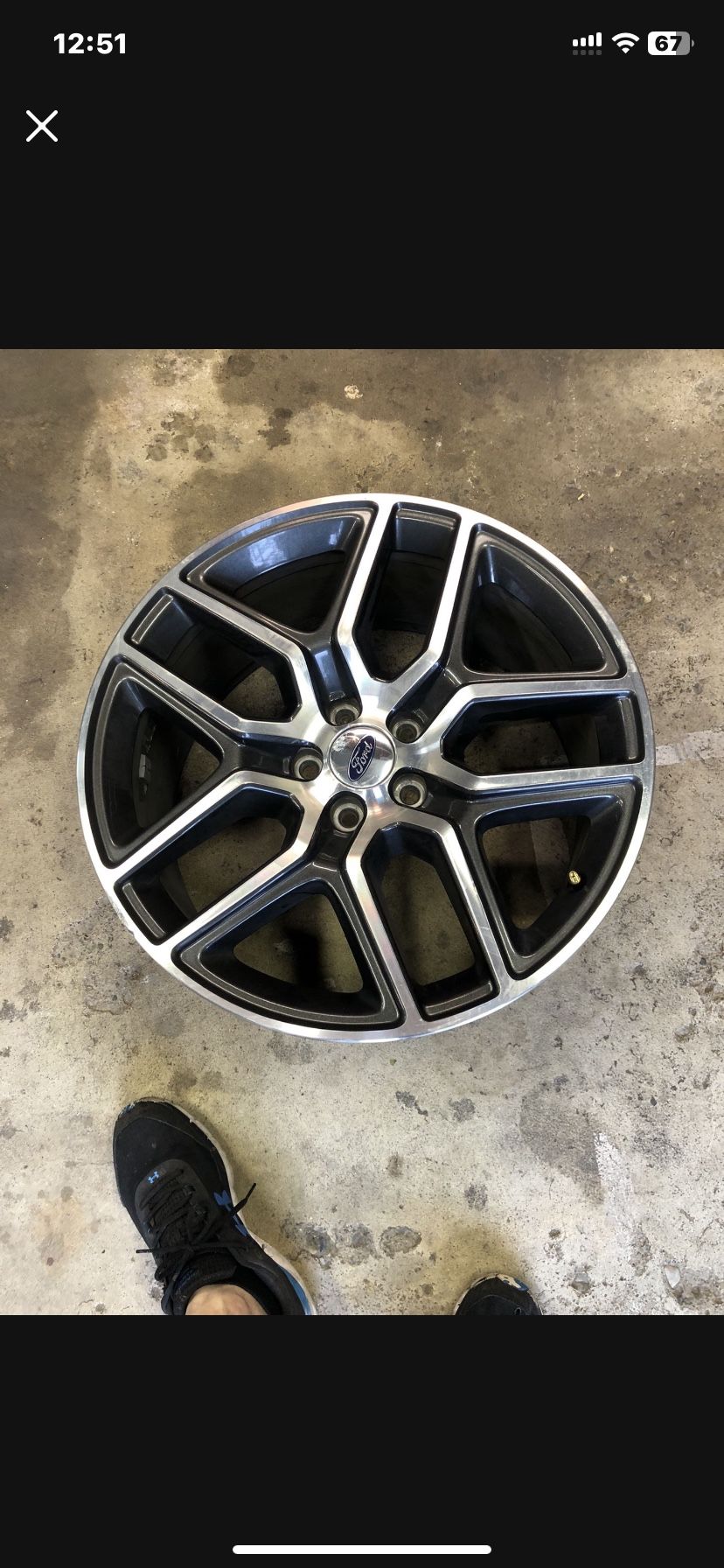 2017 Ford Explorer Sport Factory 20” Rims