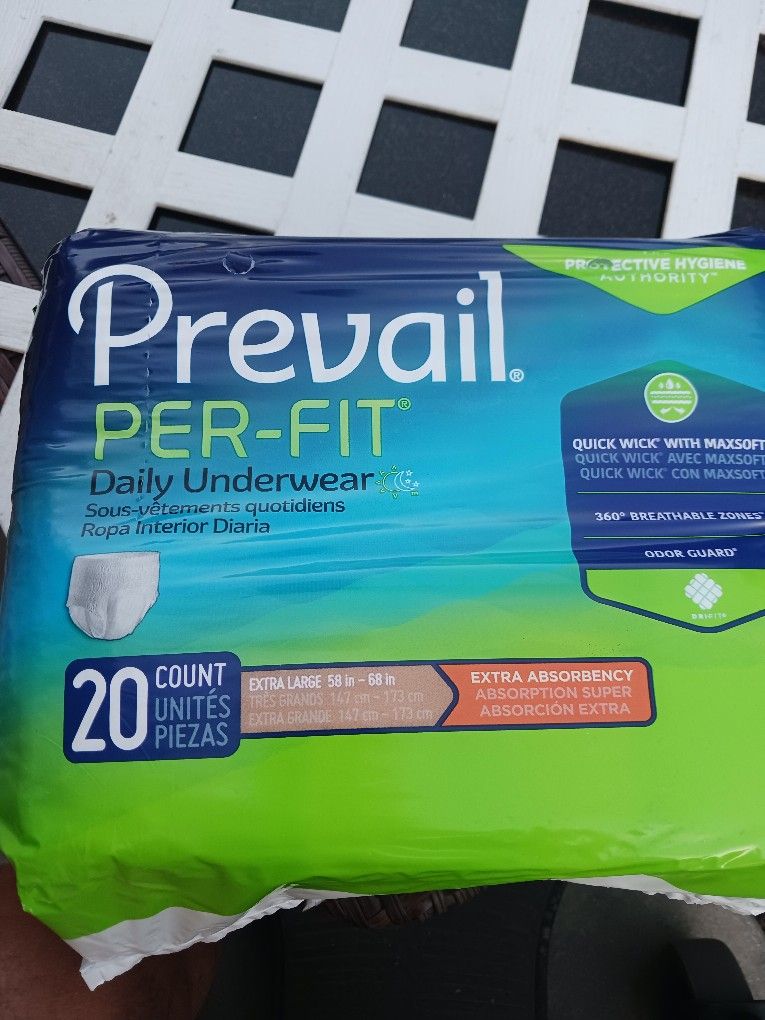 Prevail Adult Daily Underwear Pullups