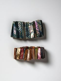 Mother of Pearl/Abalone Multicolor Beaded  Bracelet Set