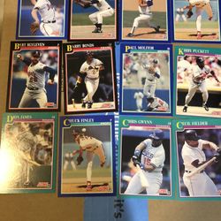 Baseball Set 1991 Score Card