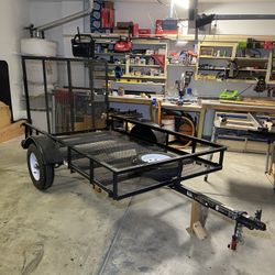 5x8’ Trailer With Ramp