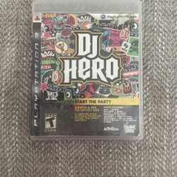 DJ Hero PS3 Game