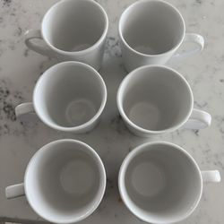 White Coffee Cups