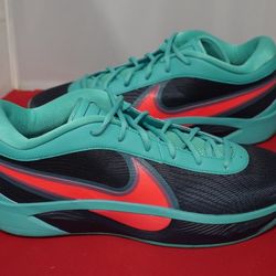 Men’s Size 12 - Nike Giannis Freak 6 Cactus Teal Blue Navy Obsidian FJ7792-300