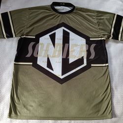 No Limit Soldiers (2) Jersey Print Shirts $5 For Both