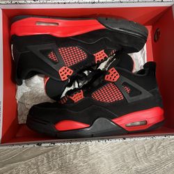 Jordan 4 Red Thunder 