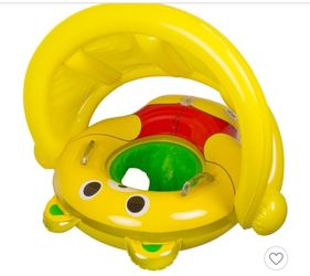 Baby floaties with canopy shade