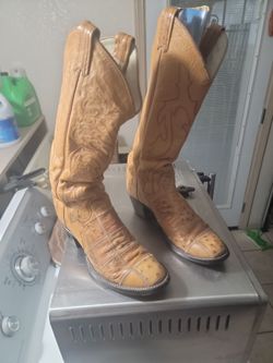 Ladies Ropers ostrich size 8