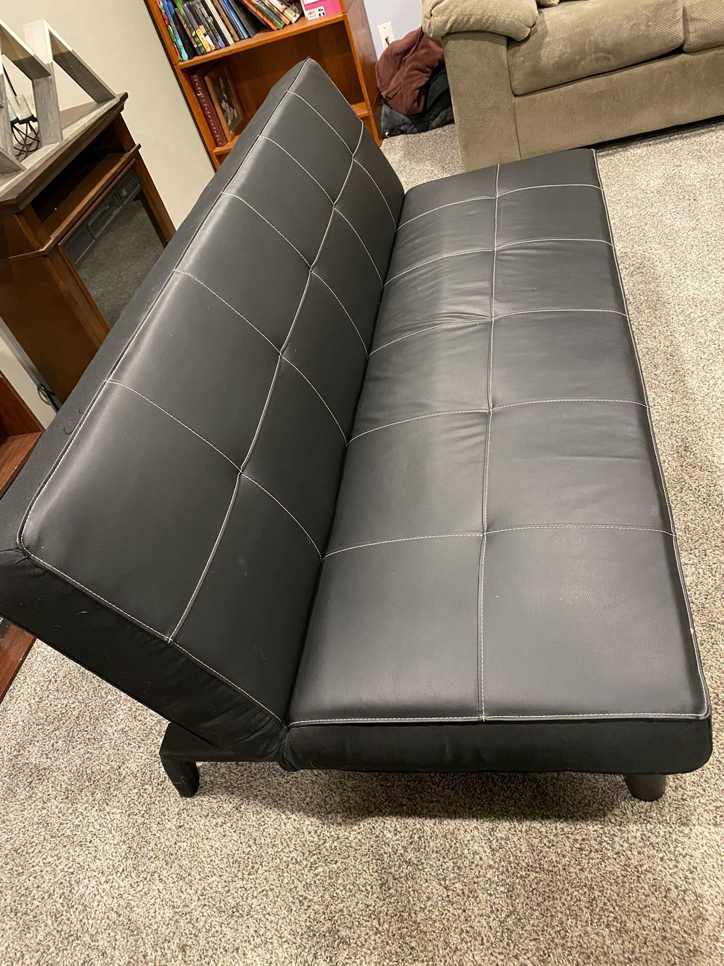 Black futon