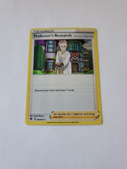 Professor's Research Professor Magnolia Rare Holo Pokémon Card